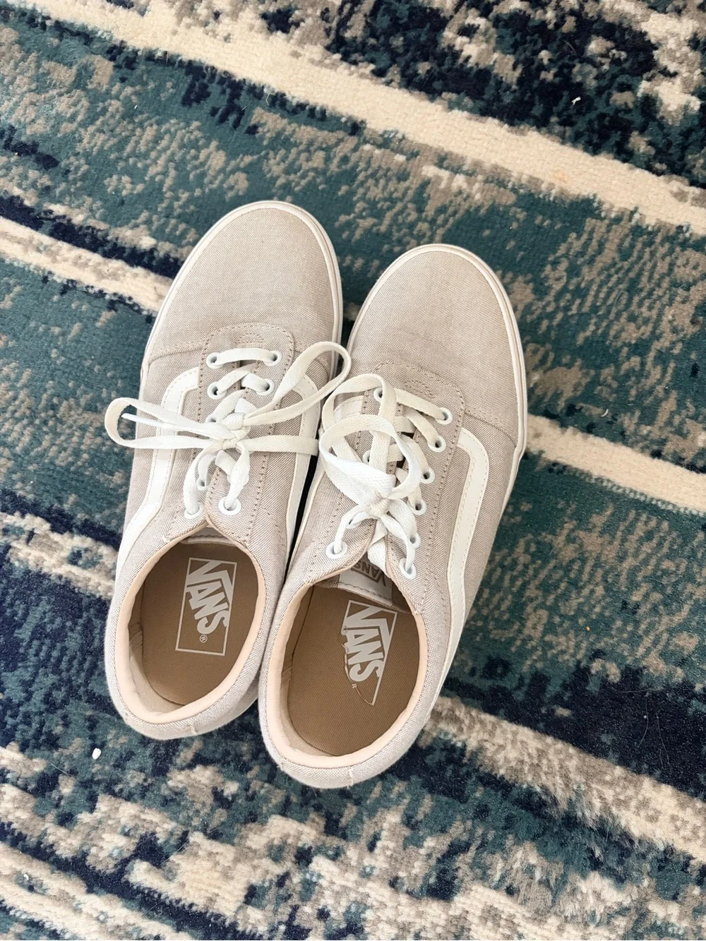 EUC Vans women’s size 10 Ward Lo Sneakers in “Taupe” - Picture 2 of 8